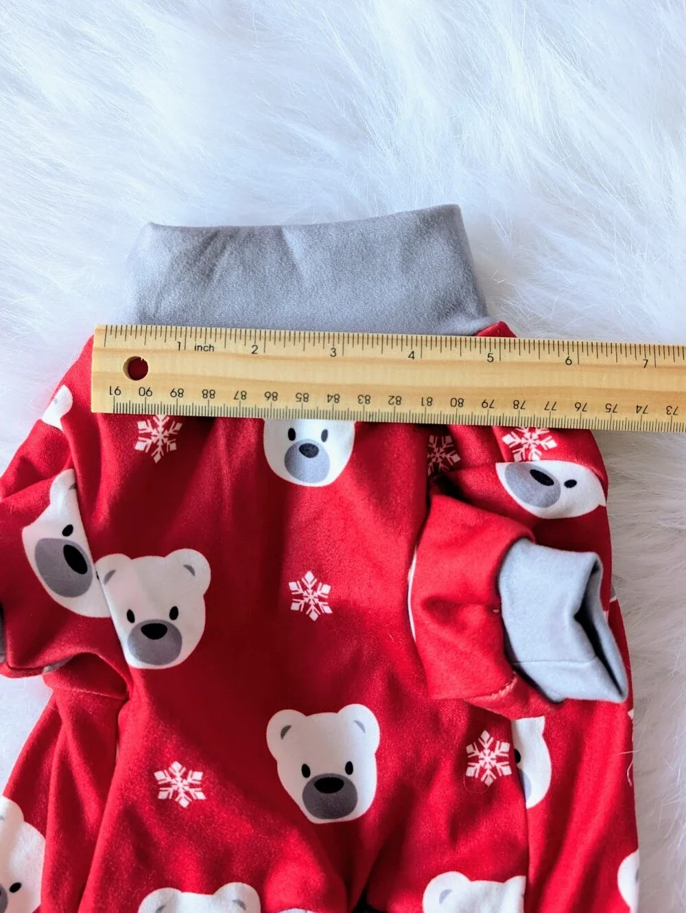 Dog Pajamas, Onesie, Polar Bears, Snowflake, Medium, New, Spark Paws